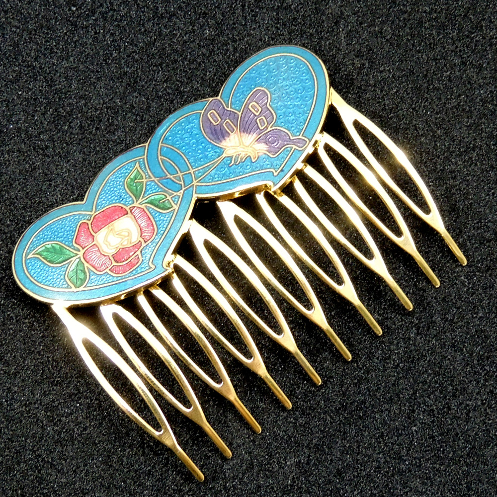 hard enamel hair comb